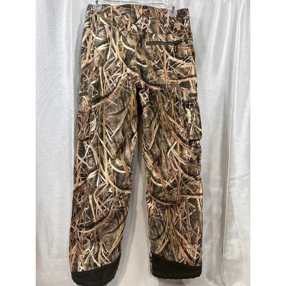 Mossy Oak Kids XL Cargo Pants Shadow Grass Blades Camo Hunting‎ Outdoor 7201-C7